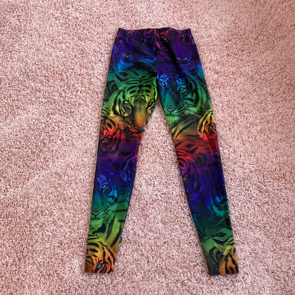 Large Rainbow Lion Leggings - Picture 1 of 3